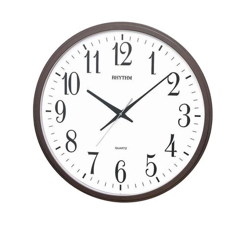 C M G430 N R06 - Value Added Wall Clock - Brown