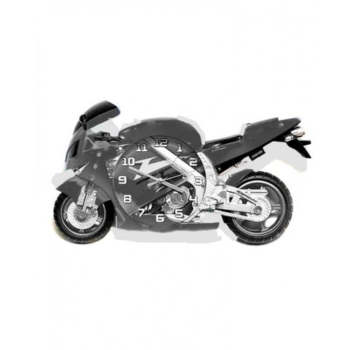 Bike Shaped 3D Clock - Black