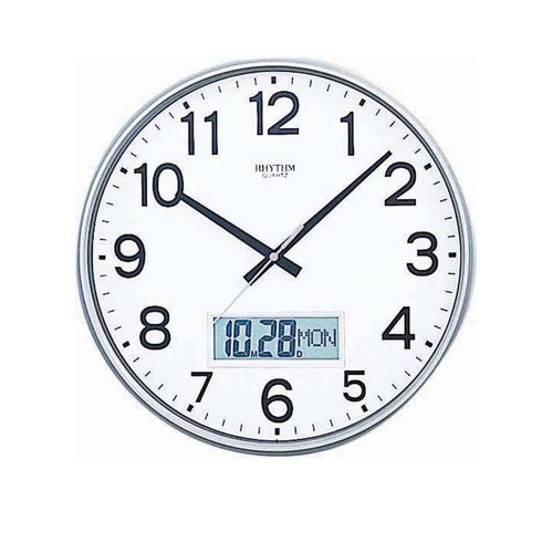 C F G706 N R19 - Value Added Wall Clock - Silver
