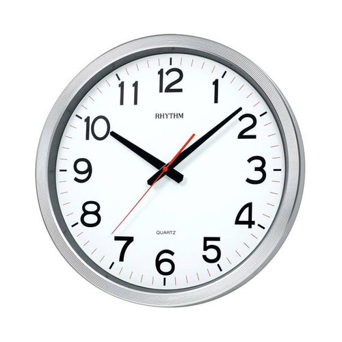 C M G852 N R19 - Value Added Wall Clock - Silver (Brand Warranty)