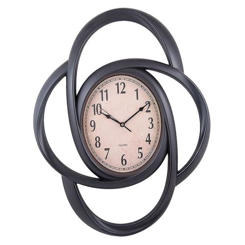 Wall Decor Clock - 23X17 inch structured - 9x11 inch - Beige Centre Dial