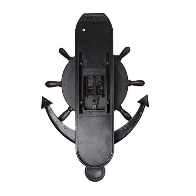 Anchor Wall Clock - Brown