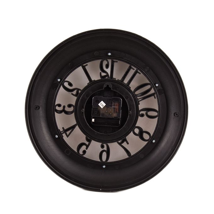 Antique Hollow Wall Clock - Bronze - 12x12