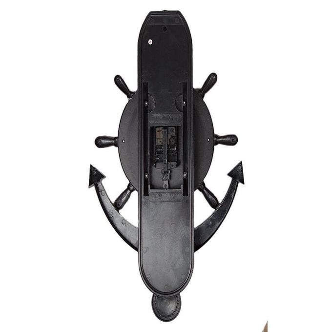 Anchor Wall Clock - Shinning Red