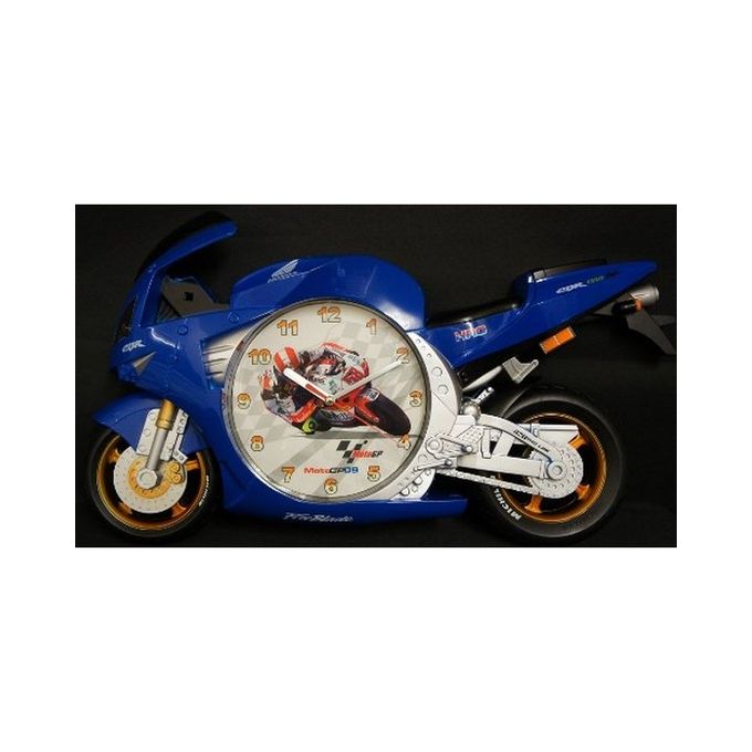 Blue Wall Clock
