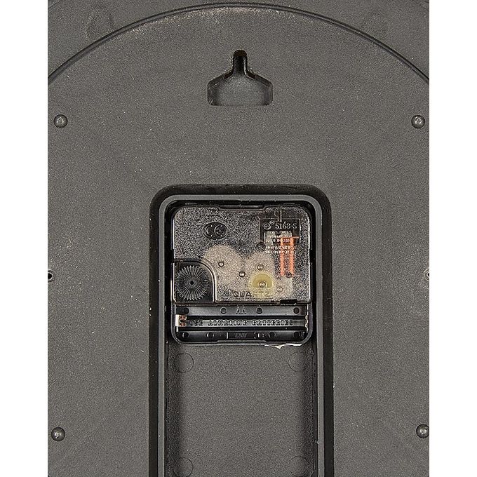 Wall Décor Clock-17x17 - Sliver