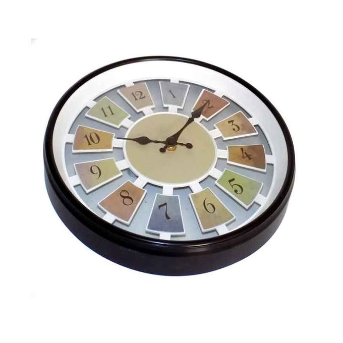 Wall Clock Black & White - 2689REDQXMNADSQOIURFTY