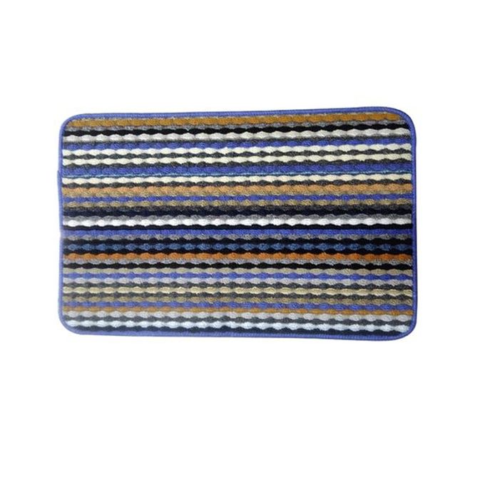Pack of 3 - Rubber & Polyester Foot Mat – Multicolor