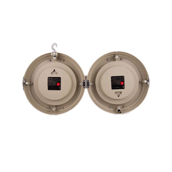 Europeon Style - Double Face Wall Clock 25x18 inch - White