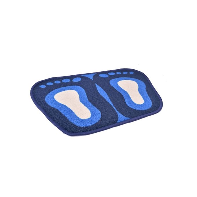 Pack Of 4 - Multicolor Door Mat Foot Shape