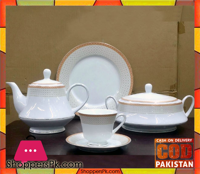 75 Pieces Dinner Set Fine Porcelain Bone China Q2
