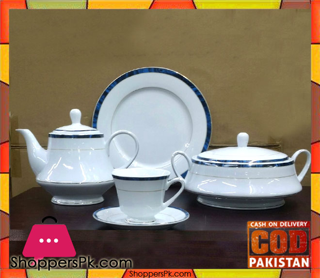 75 Pieces Dinner Set Fine Porcelain Bone China Q5