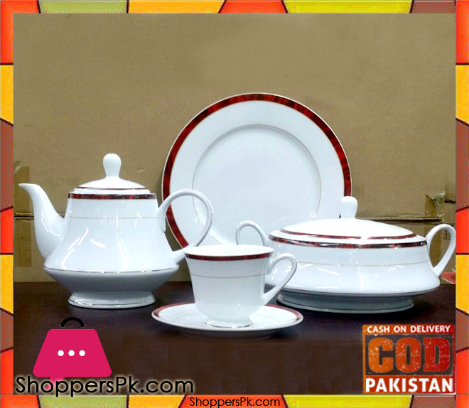 75 Pieces Dinner Set Fine Porcelain Bone China Q6