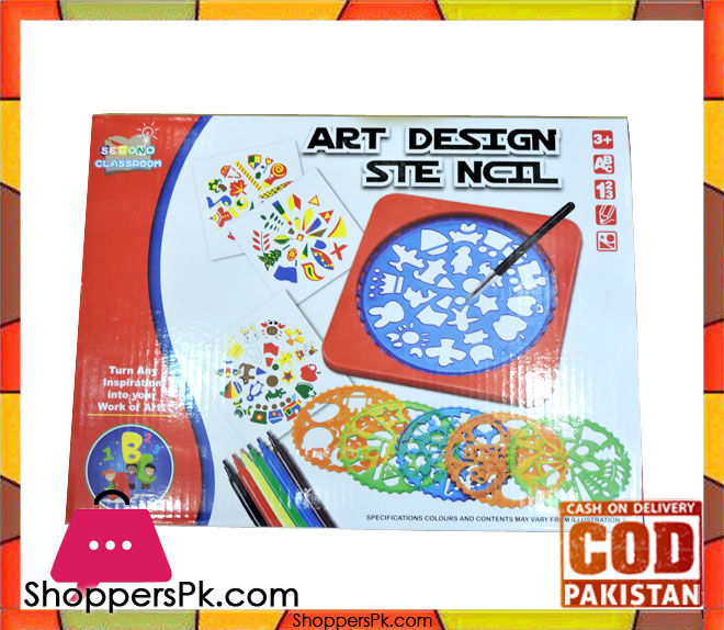 Art Design Stencil For Kid AQ1
