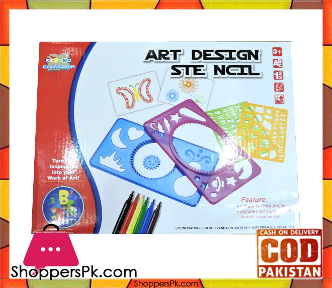 Art Design Stencil For Kid AQ2