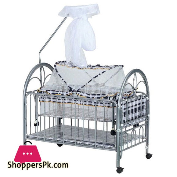 Shopino Baby Full Metal Cot & Baby Cradle - 239
