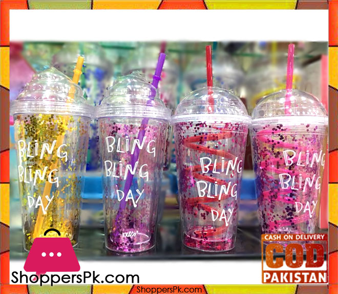 Bling Bling Day Straw Fun Jar One Piece