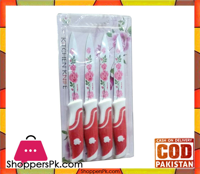 Fancy Kitchen Knife 4 Pieces Set