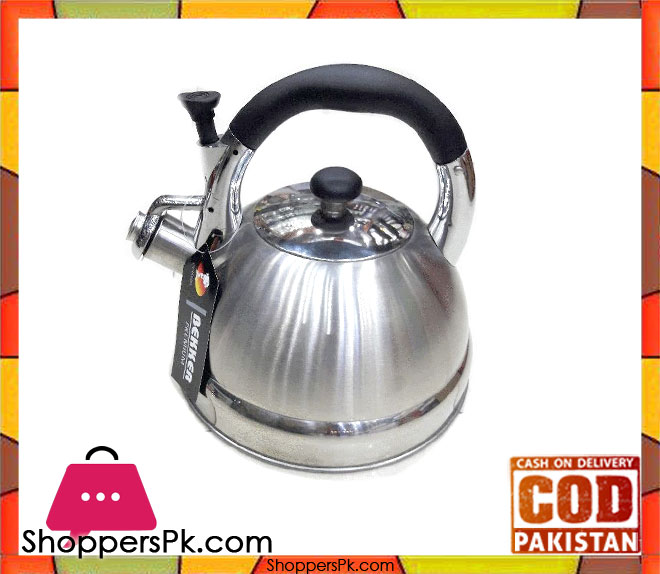 Full Stainless Steel Whistling Tea Kettle