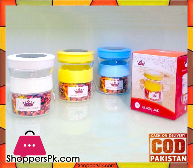 Imperial Collection Small Glass Jar One Pieces