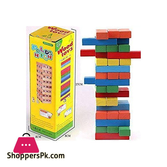 JENGA 48 PCS WOODEN MATERIAL
