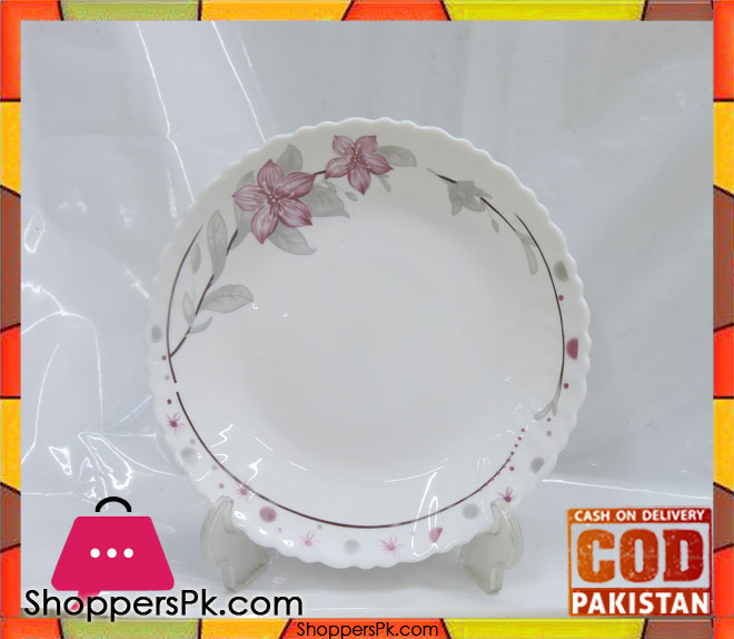 Marble Deep Plate 10.5 Inch Six Pieces