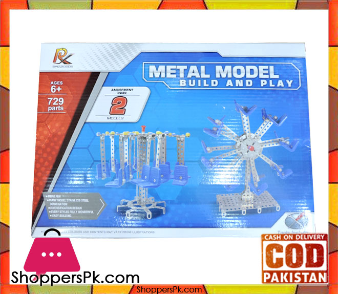 Metal Model Build and Play Toy For Kid