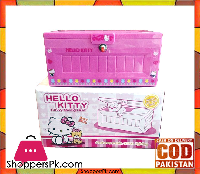 Mini Happy Bank Hello Kitty - Funny Saving Case