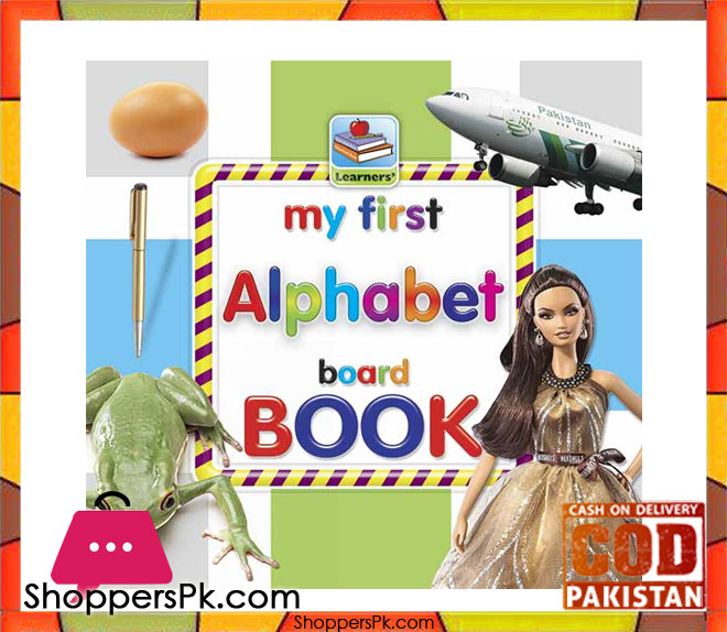 My First Alphabet Board Book 6.5 Inch