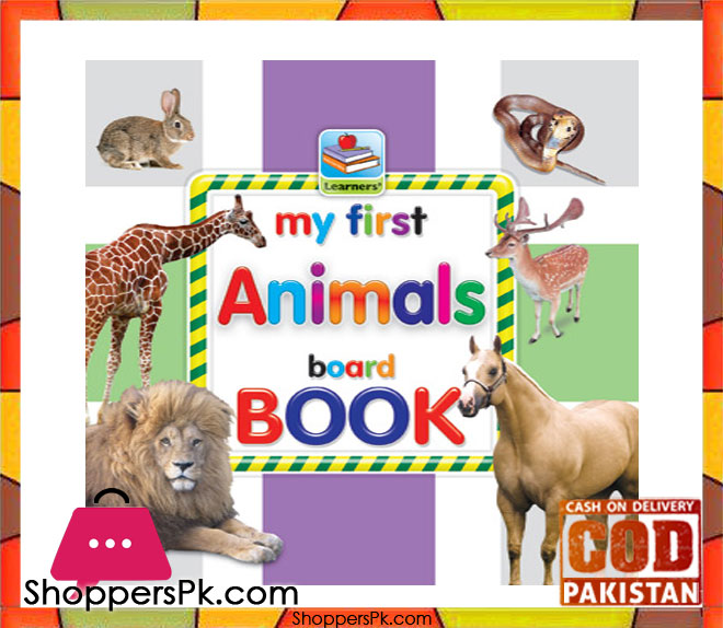 My First ANIMALS Board Book 6.5 Inch