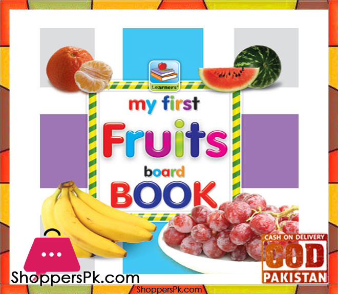 My First FRUITS Board Book 6.5 Inch