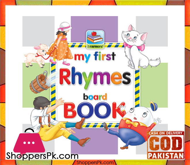 My First RHYMES Board Book 6.5 Inch