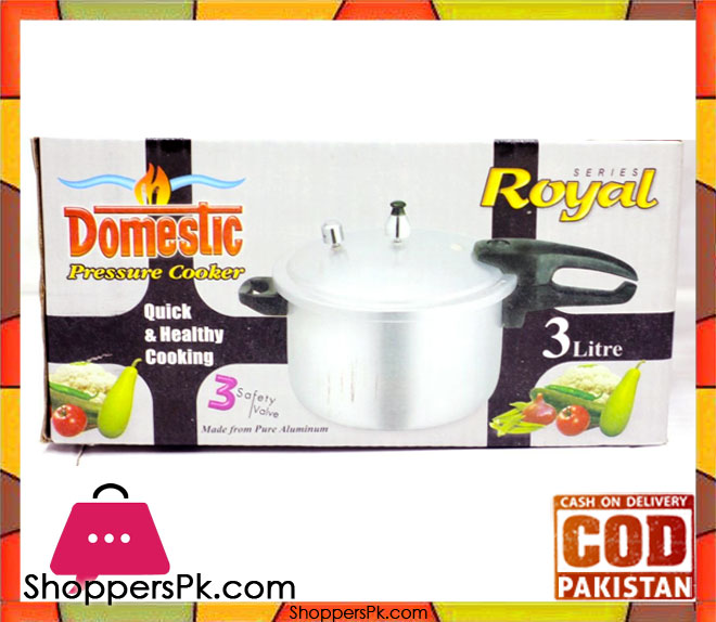 Domestic Excellence Pressure Cooker 3 Litre