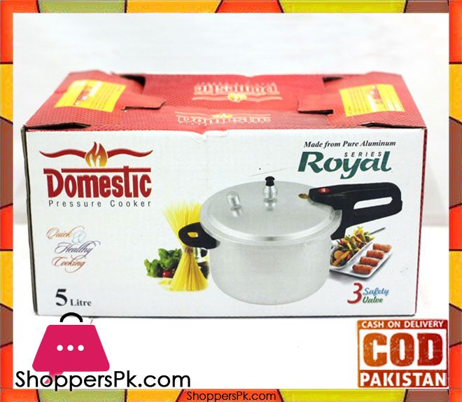 Domestic Excellence Pressure Cooker 5 Litre