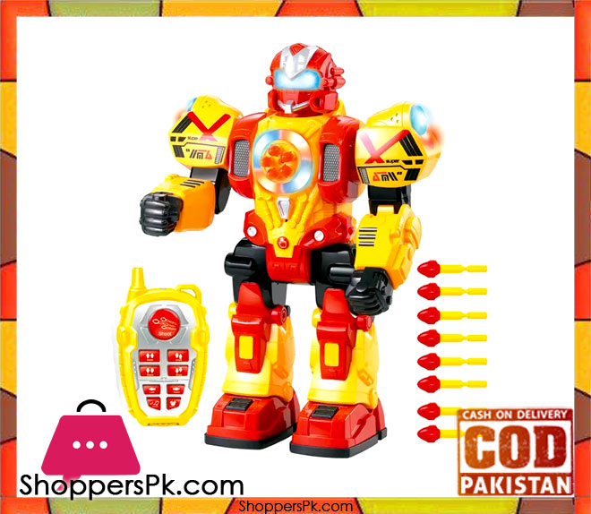 RC Remote Control Intelligent Robotic Robot Shoot Missile Bullet