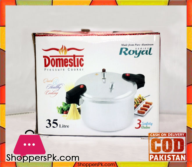 Royal Domestic Excellence Pressure Cooker 35 Litre
