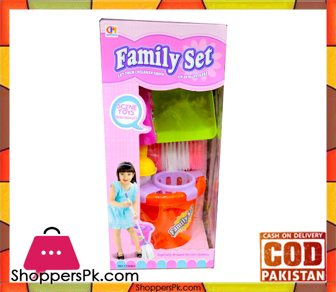 Scene Toy Mop Bucket Set For Kid