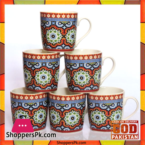 Tea Cup 6 Pieces Set SL3