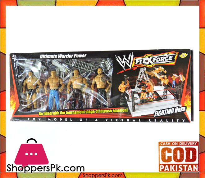 WWE Flexforce 4 Action Wrestling Figures