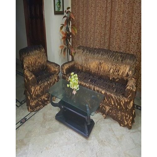 Elastic Silk 5 Seater Sofa Cover