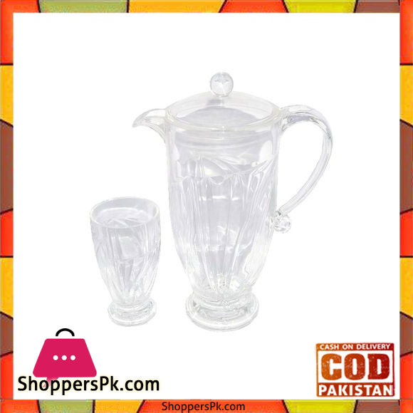 Acrylic Aladdin Acrylic Water Set -7 Pcs - Clear - BH0167