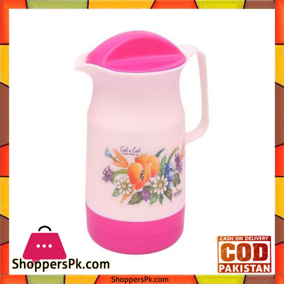 China Hut Fresco Cool Insulated Pitcher Jug - Pink