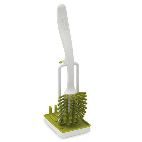 JosephJoseph - Edge Store Dish Brush - White-Green
