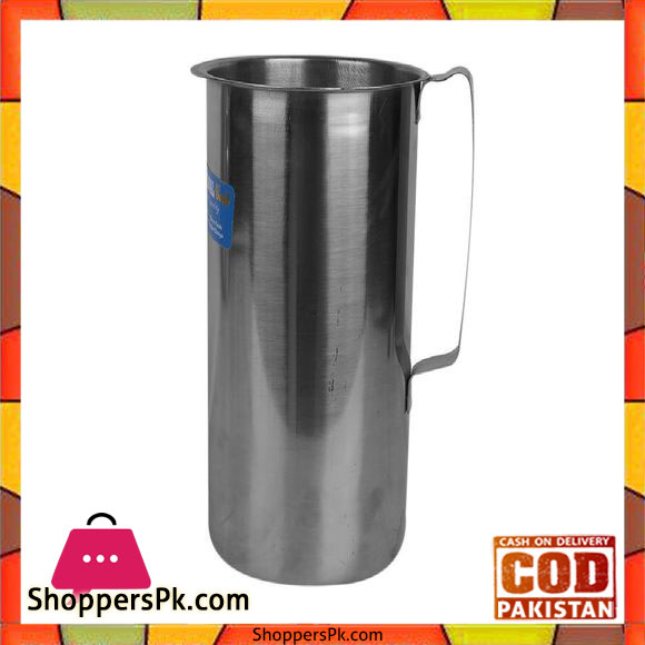 Steel Jug Silver