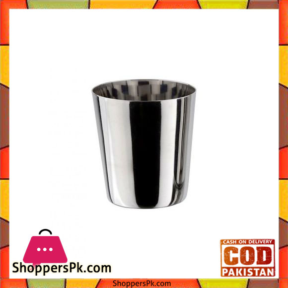 Pack Of 6 Stainless Steel Glass