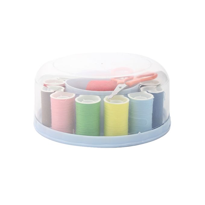 Home Needle & Thread Box - Blue