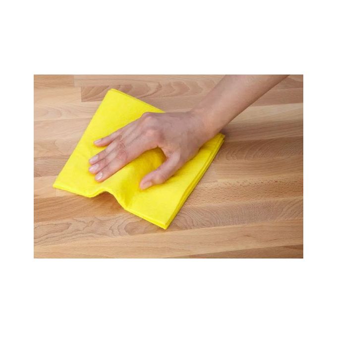 Techmanistan Pack Of 3 - Multi Purpose Cleaning Cloth - Yellow