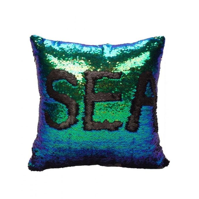 Pack of 2 - Reversible Mermaid Sequin Pillow - Multicolor - cus-110-77