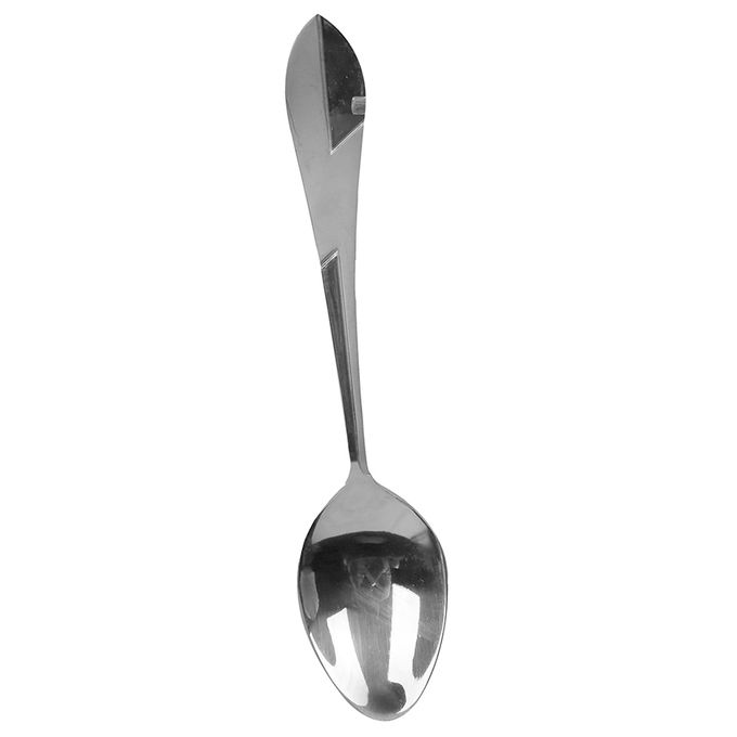 Set of 6 - Stainless Steel Spoons - Silver