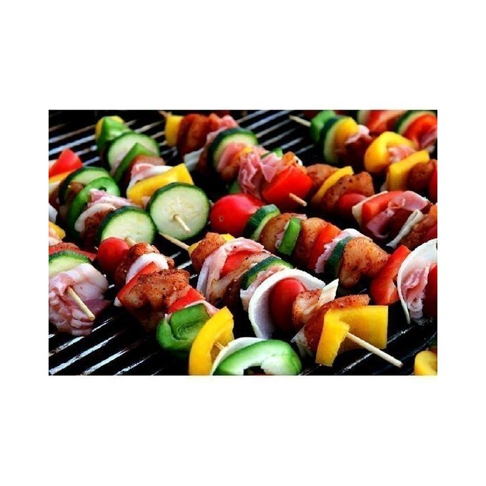 Medium BBQ Grill - Silver
